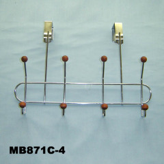 4PCS HOOK HANGER with WOODEN BEADCOOPER CLR