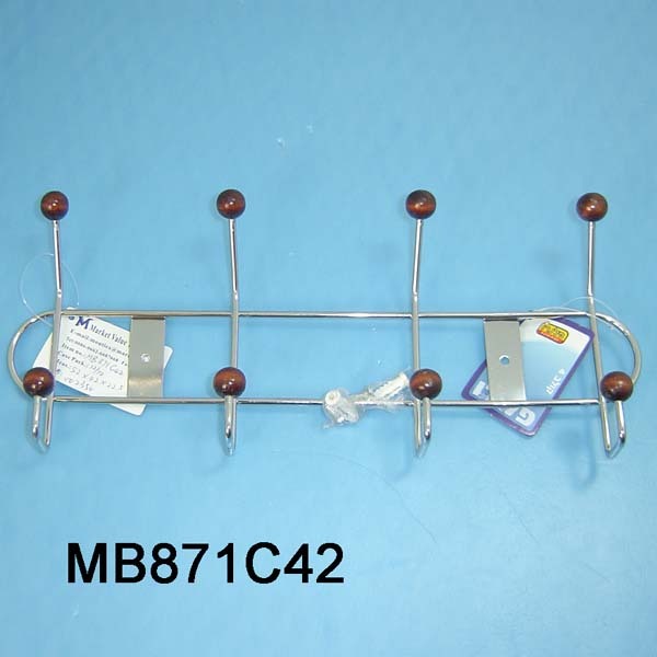 4HOOKS CHROME HANGER