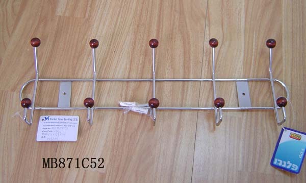 5HOOKS CHROME HANGER