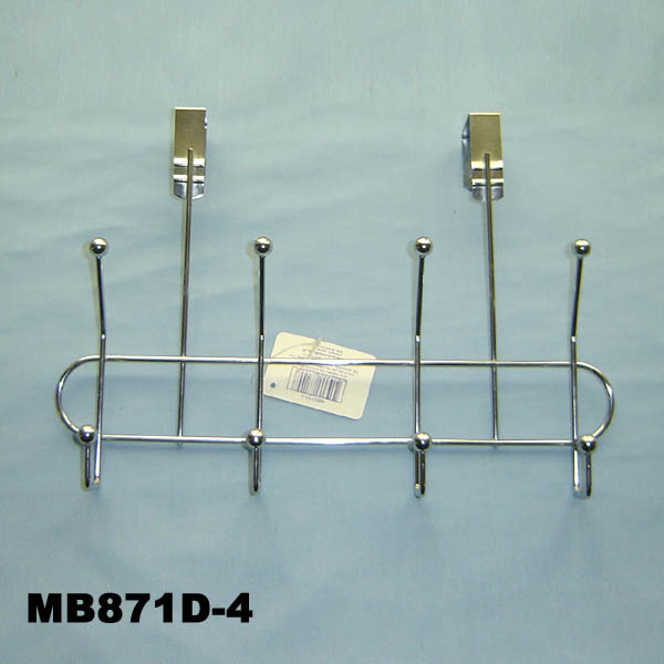 4PCS HOOK HANGER with STEEL BEAD TAG CARD