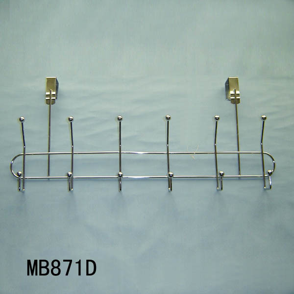 6PCS HOOK HANGER with STEEL BEAD