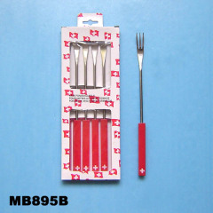 6PCS CHEESE FONDUE FORKS in Window Box