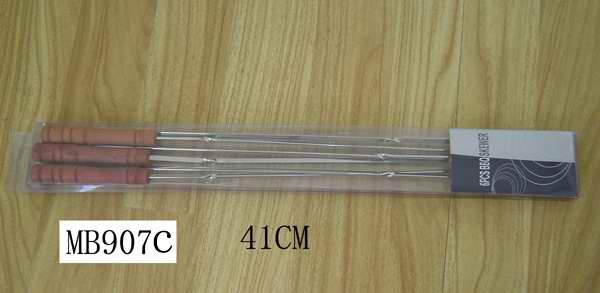 6PCS SKEWERS in PVC BOX 41CM