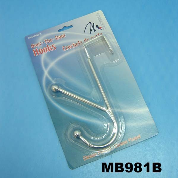 CHROME PLATE DOOR HANGER