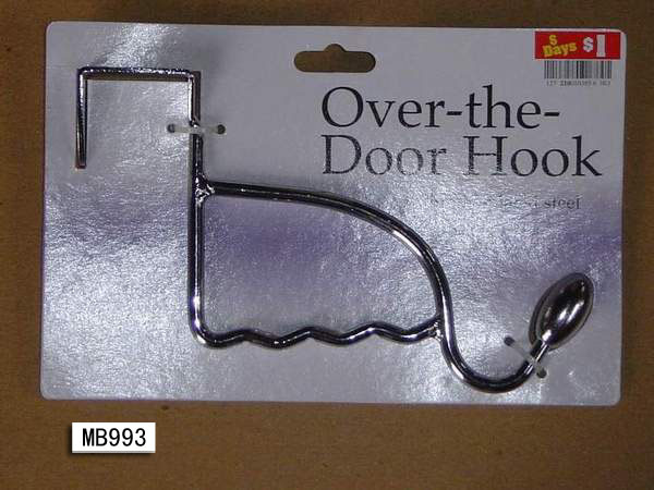 CHROME PLATE DOOR HANGER TC style 2