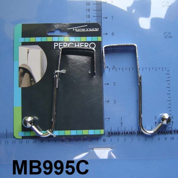 CHROME OVER DOOR HANGER TC