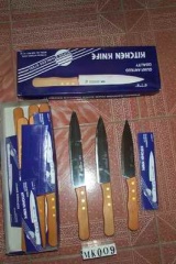 12PCS PARING KNIFE with WOOD Handle in CB