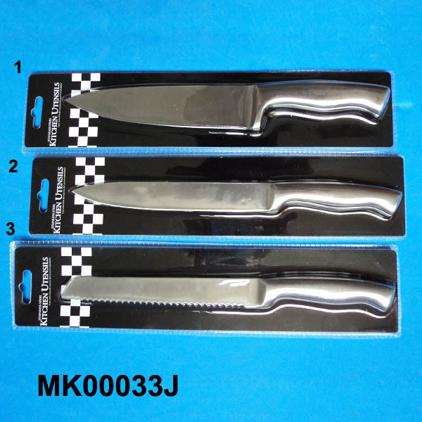 CHEF KNIFE WBREAD KNIFE with MULTI KNIFE style 4