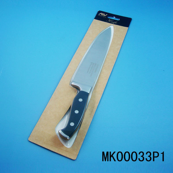 8in CHEF KNIFE 51CR15 MOV HIGH CARBON STEEL