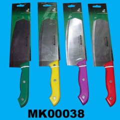 CHOPPING KNIFE with ABS Handle PVC BAG with CARD