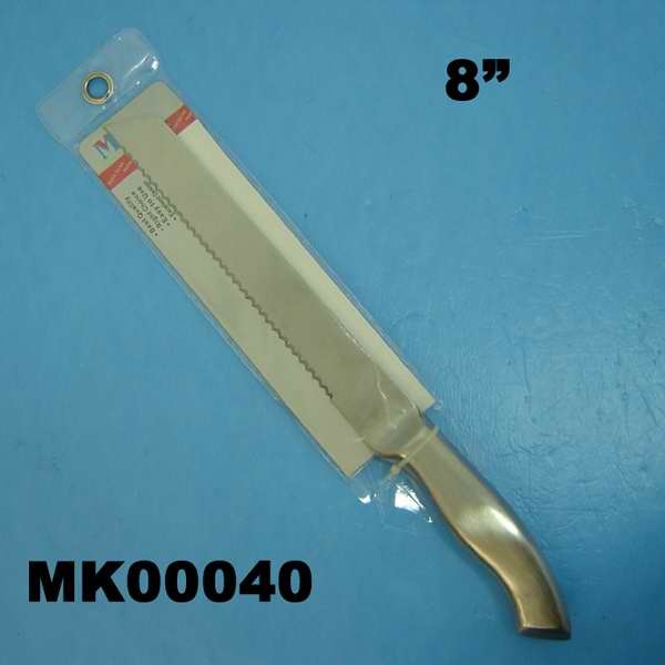 8in SS BREAD KNIFE style 2