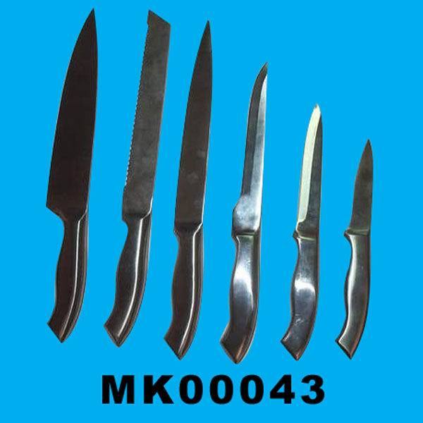 6PCS SS KNIFE SET
