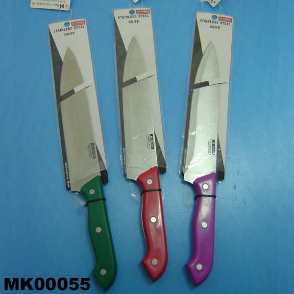 SS MEAT KNIFE COLOR Handle