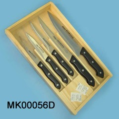 5PCS KNIFE SET in WOODEN BOX style 2