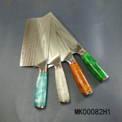 CHOPPING KNIFE with RESIN Handle in CB style 2