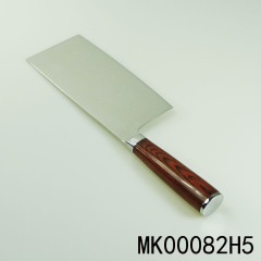 YELLOW COLORED WOODEN Handle SS CHOPPING KNIFE