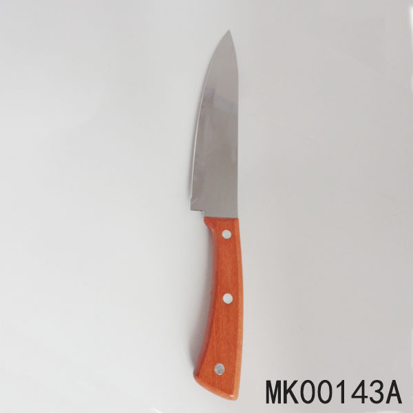 WOODEN Handle CHEF KNIFE