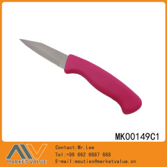 3.5in FRUIT KNIFE with PP Handle IN POLYBAG with PAPER COVER SEALED