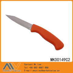 4.5in FRUIT KNIFE with PP Handle IN POLYBAG with PAPER COVER SEALED