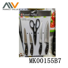 5 PIECES KITCHEN KNIVES with PP Handle