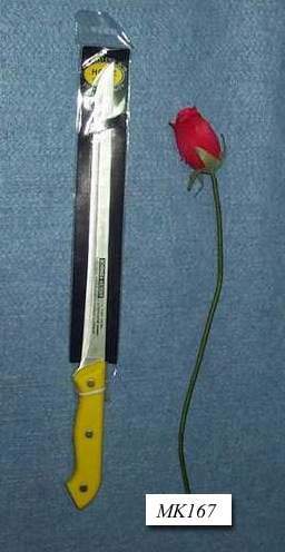 17" WATERMELON KNIFE ABS COLOUR Handle