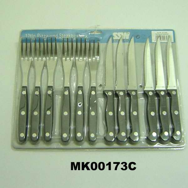 12PCS KNIFE and FORK SET