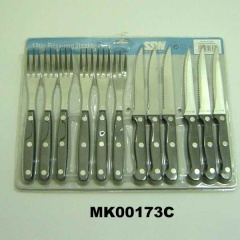 12PCS KNIFE and FORK SET