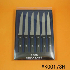6PCS STEAK KNIFE BAKELITE Handle with PVC BOX