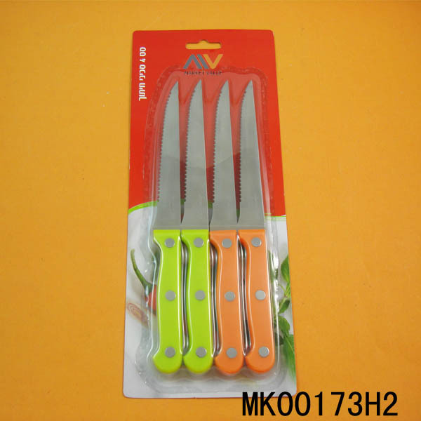 4PCS STEAK KNIFE BAKELITE Handle style 4