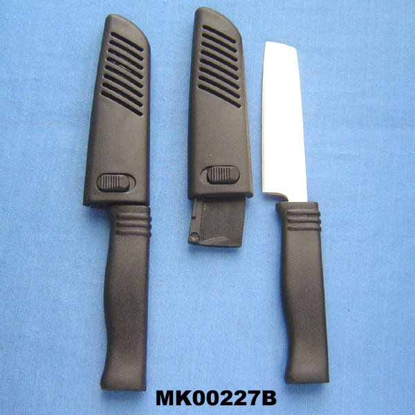 SS FRUIT KNIFE with PLASTIC COVER