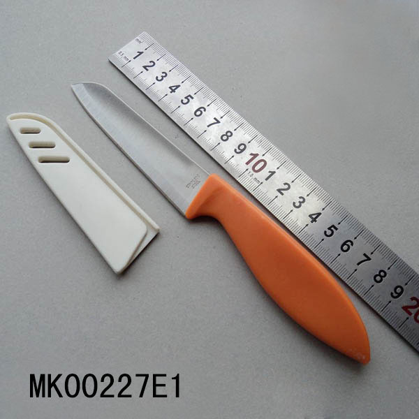 4PCS FRUIT KNIFE PP Handle in PVC BOX 12SET in DISPLAY BOX