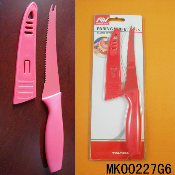5in CHEESE KNIFE TEFLON PAINTING 1.5MM