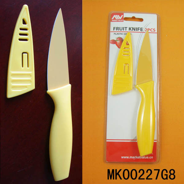 3in PARING KNIFE TEFLON PAINTING 1.5MM