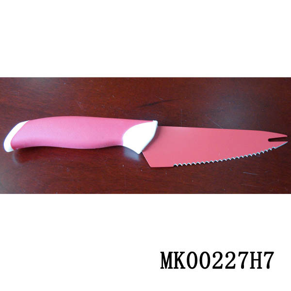 4in CHEESE KNIFE TEFLON PAINTING 1.5MM style 2