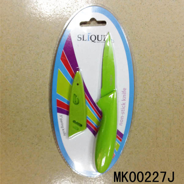 3in PLASTIC COVER PAINTING FRUIT KNIFE COATING BLADE