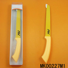8in NON STICK BREAD KNIFE PLASTICHandle PRINTING