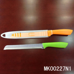 8in BREAD KNIFE NON STICK with PLASTIC COVER