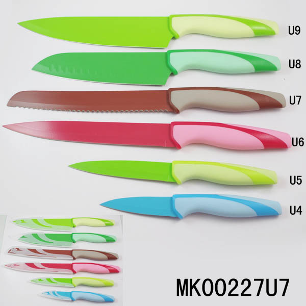 8in NON STICK COATING KNIFE BREAD KNIFE WBLADE COVER