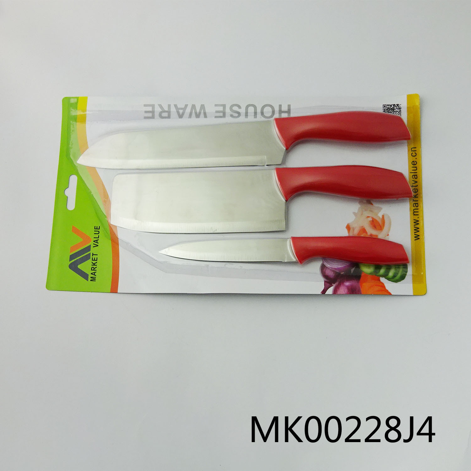 SETS OF 3PCS KITCHEN KNIFE