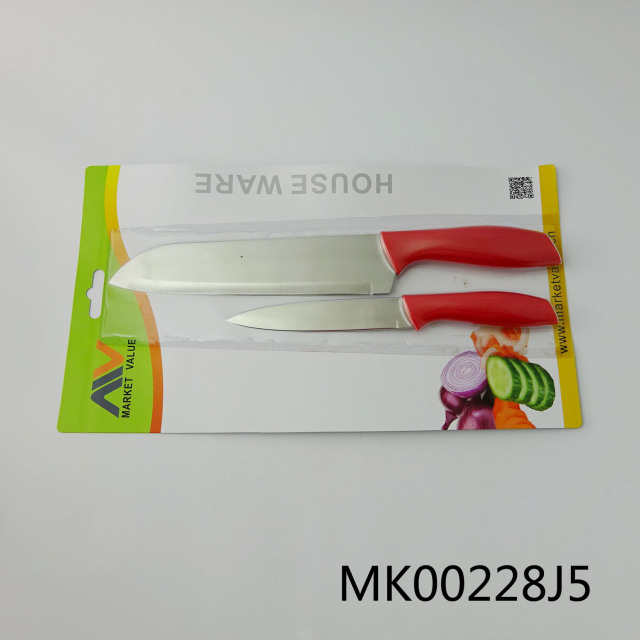 SETS OF 2PCS KNIVES with PP Handle