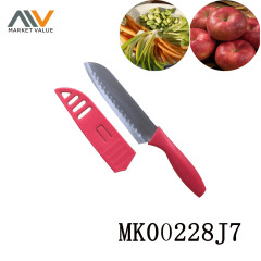 7in SantoKu Knife WBlade Cover In Polybag