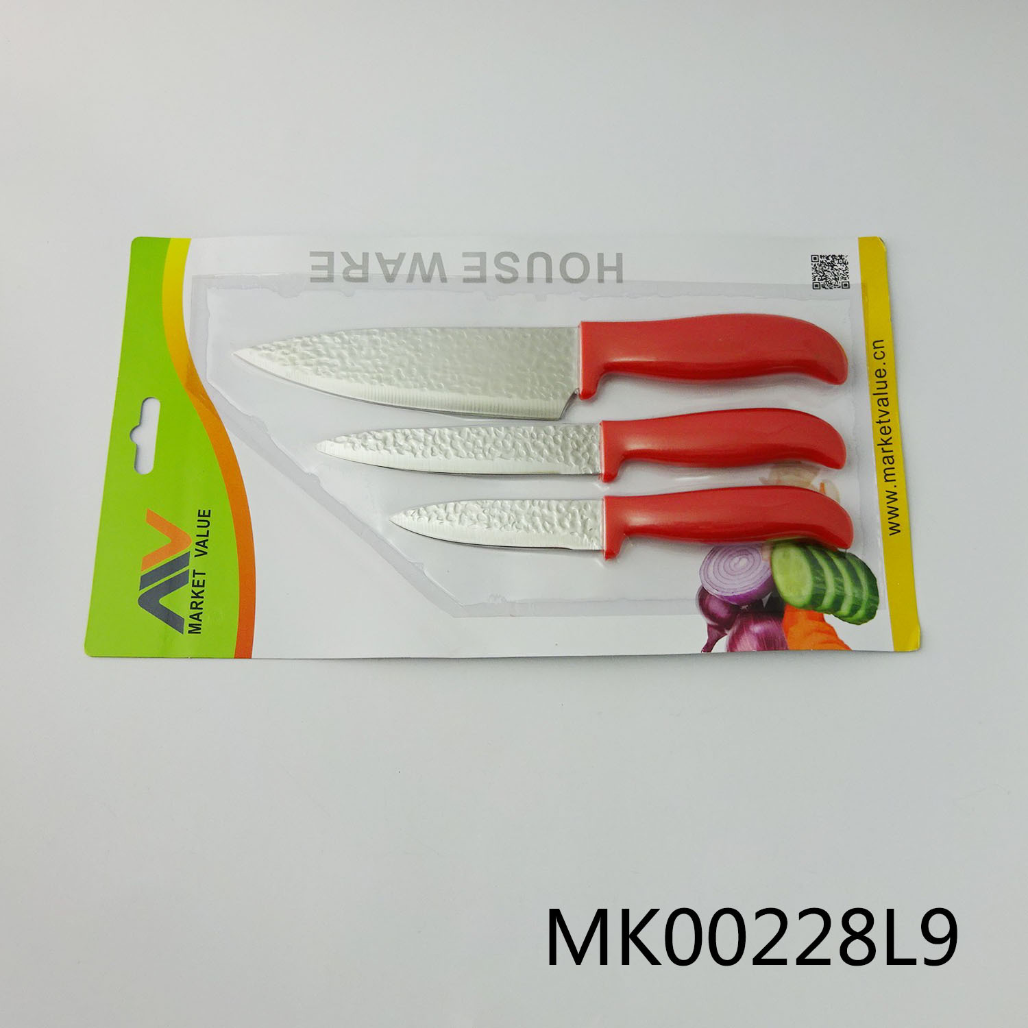 SETS OF 3PCS KITCHEN KNIFE style 3