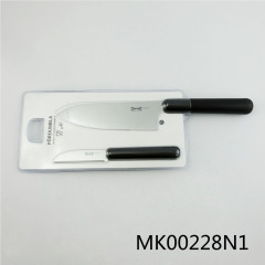 2PCS KNIFE STE with PLASTIC Handle