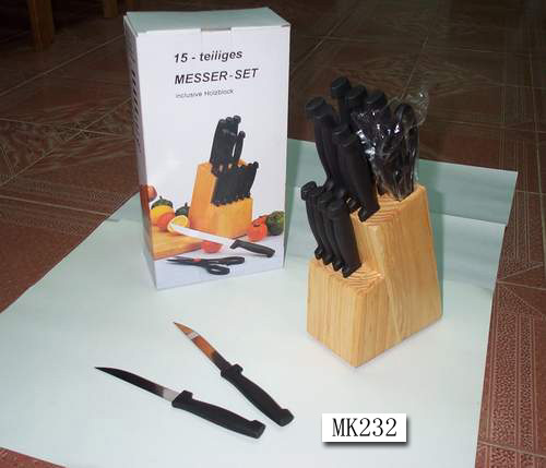 15PCS KNIFE SET