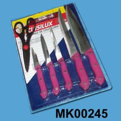 7PCS KNIFE SET with CUTTING BOARD
