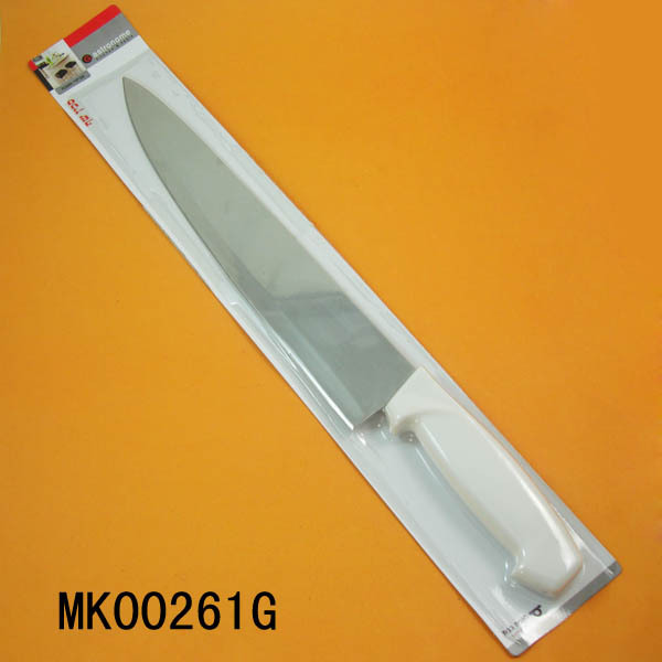 12in PLASTIC Handle CHEF KNIFE