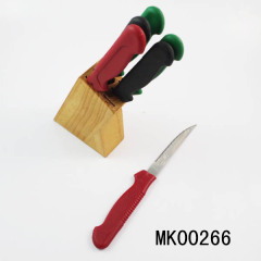 7PCS KNIFE SET with WOODEN BLOCK