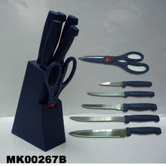 7PCS KNIFE SET with PP Stand HOLDER