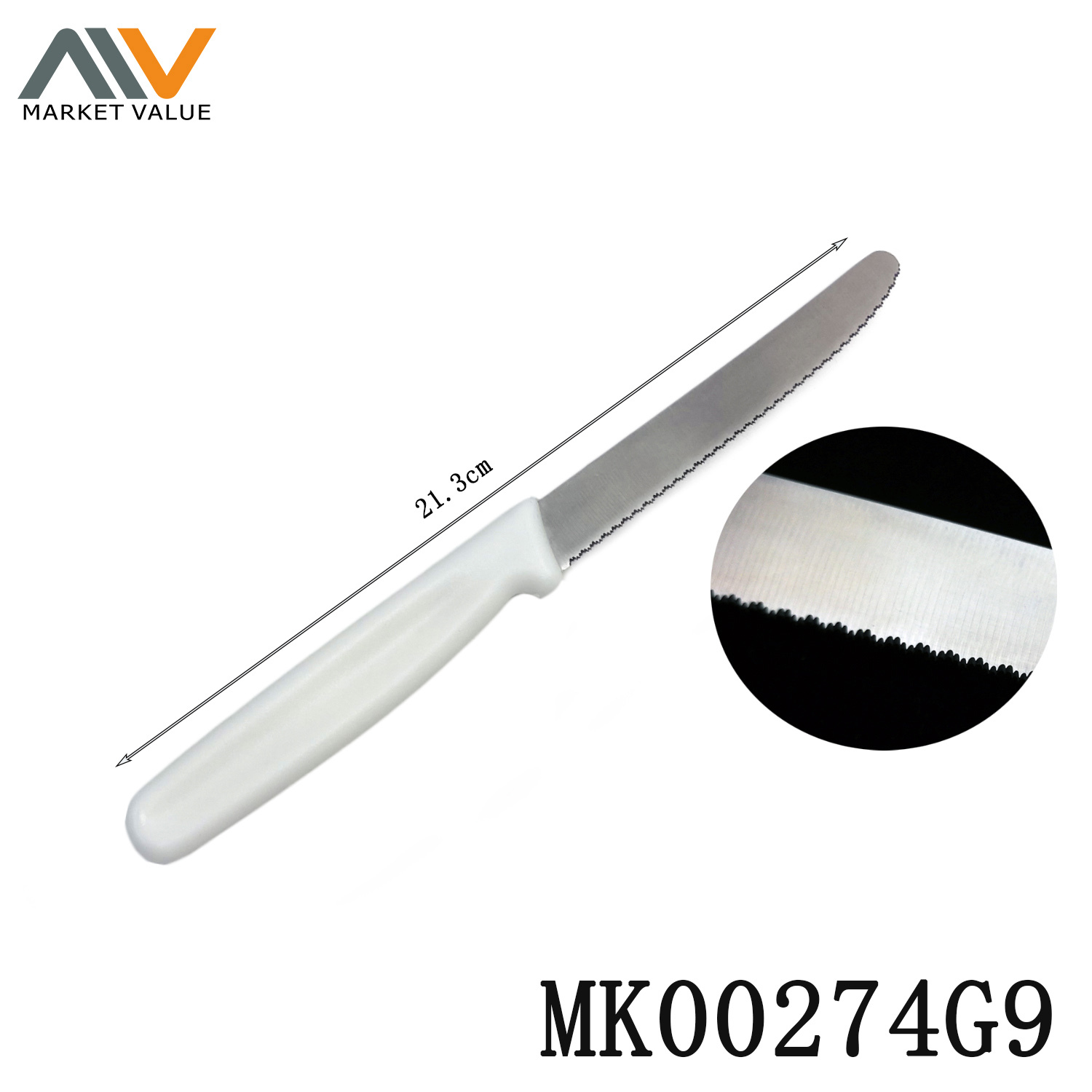 4IN Steak knife with PP Hand style 3