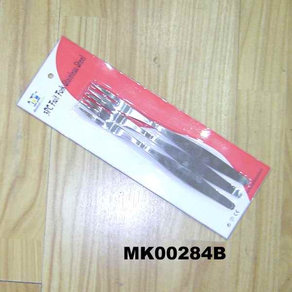 3PCS SS FRUIT FORK